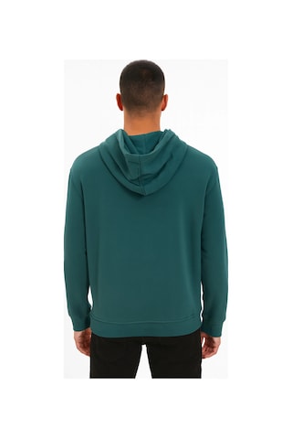 Sanfords Kordonsuz Hoodıe Erkek Kapüşonlu Sweatshirt Petrol Mavi