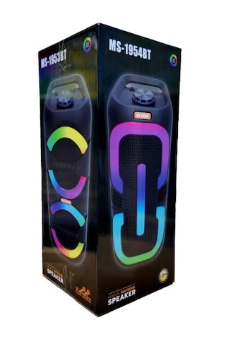 Ms-1954bt Bluetooth Hoparlör Rgb Ledli
