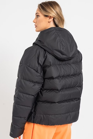 Nike Down Fill Storm Fit Loose Fit Womens Winter Jacket Black Loose Fit Kapişonlu Kaz Tüyü Kadın Şişme Mont Siyah Siyah