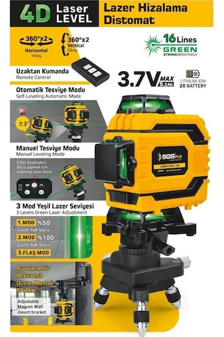 Sgs 5429 Lazer Hizalama Distomat Şakül 4 360