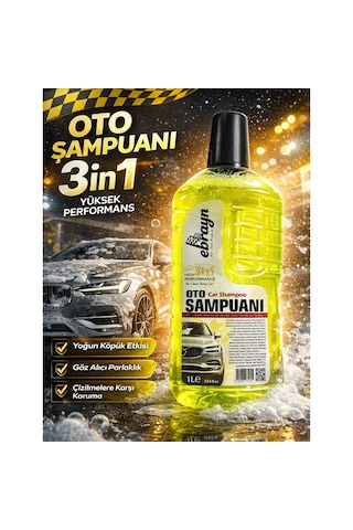 Ebrayn Oto Şampuan 1000 Ml
