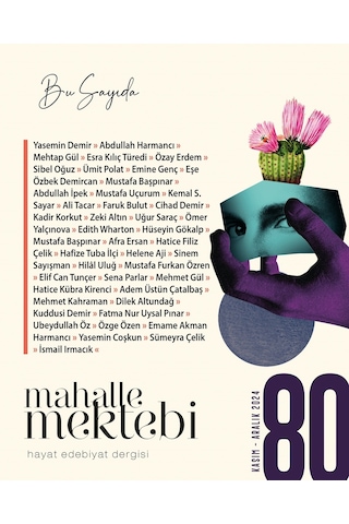 Mahalle Mektebi Dergi 80.sayı Kasım-aralık 2024