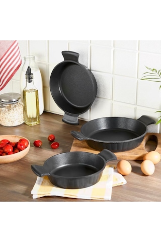 Kuvars Sahan Seti Siyah