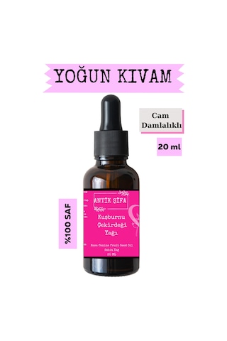 Kuşburnu Çekirdeği Yağı 20 M L - % 100 Saf Soğuk Sıkım Kuşburnu Yağı 20 ML
