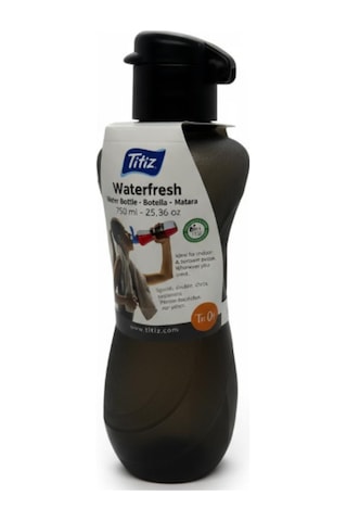 Titiz Waterfresh 750 Ml Spor Matara - Bpa İçermez, Taşınabilir Su Şişesi - Siyah Çok Renkli Plastik Diğer