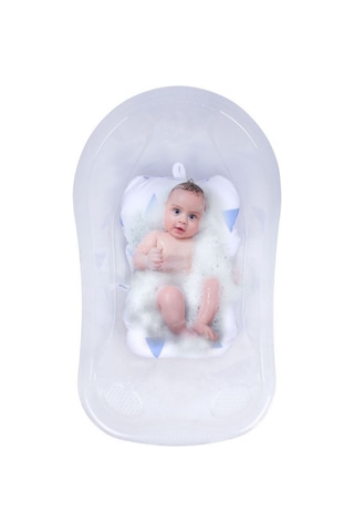 Sevi Bebe Art-69 Cozy Banyo Minderi Üçgen Mavi