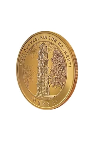 Resmi Darphane Türk Dünyası Kültür Başkenti Bursa Hatıra Para