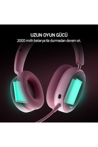 Gamepower Ultima Wireless 7.1 Surround 2000 Mah Gaming Oyuncu Kulaklık