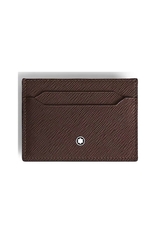 Mont Blanc Montblanc Sartorial Deri 5 Bölmeli Kartlık 223029 Kahverengi