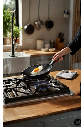 Kristal Döküm Tava 26 Cm Siyah