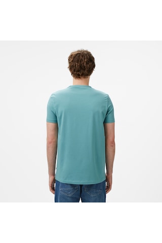Nautica Nautara Erkek Yeşil Regular Fit T-shirt Düz V55009t Yeşil