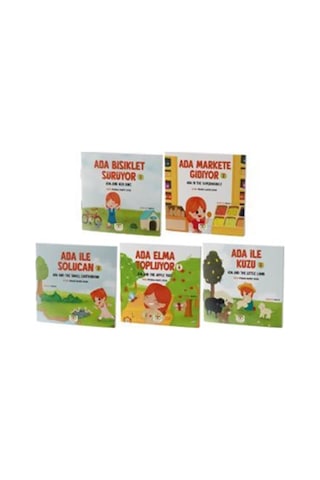 Ada İle Keşfet 5 Kitaplık Set / Pedegog Fahriye Duyar