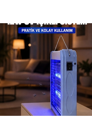 12w Uv Böcek Öldürücü Lamba Elektrikli Sinek Sivrisinek Öldürücü Asılabilir