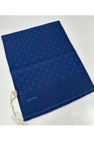 Pierre Cardin Elegans Monogram Şal-75 X 190-090700-921 Lacivert Lacivert
