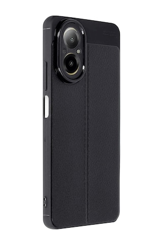Gld-spt- Newface Realme 12 Lite Kılıf Auto Focus Kapak - Siyah