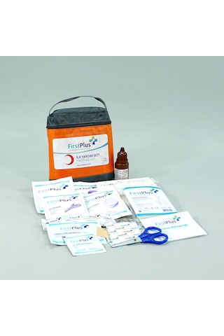 Firstplus Fp01.101 Motosiklet İlk Yardım Seti Gri - Turuncu