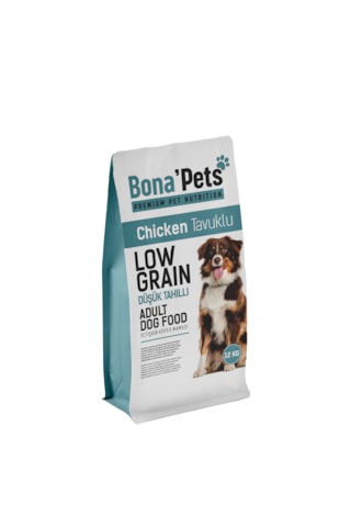 Bona Petspremium Düşük Tahıllı Tavuk Etli Köpek Maması