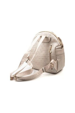 Silver Polo Sp771 Kadın Sırt Çantası Logolu Bej-s.bej