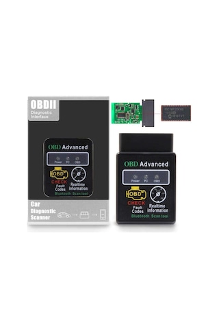 Obd2 V1.5 Pic18f25k80 Çipli Bluetooth Türkçe Araç Arıza Tespit Cihazı