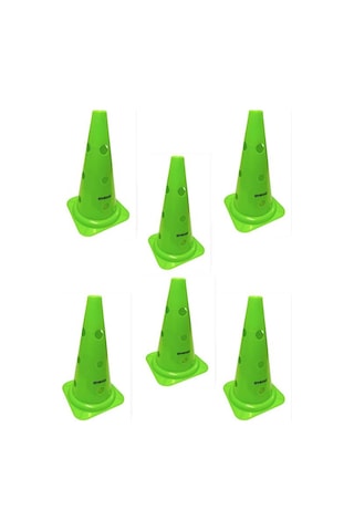 Avessa Hn-38-3 Delikli Antrenman Hunisi 38 Cm Yeşil 6lı Yeşil