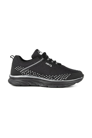 Muya Deuce Bağcıklı Unisex Memory Foam Spor Ayakkabı Siyah 37 Siyah