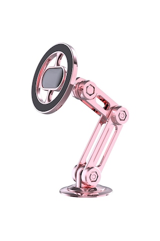 Tenfowee 2024 Yeni Manyetik Araç Telefon Tutucu: 360 Dönebilir, Katlanabilir, Gül Altını Renk, Her Araç İçin Uygun Diğer