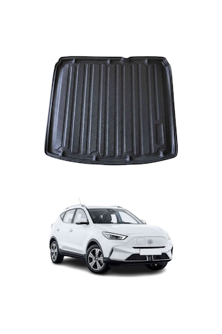 Mg Zs-ev Elektrik 2021+ Uyumlu Araca Özel Kauçuk Tpe Bagaj Havuzu Siyah