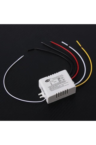 Dofolink 220v İki Yollu Uzaktan Kumanda Anahtarı - Aydınlatma Cihazlarını Ayrı Ayrı Kontrol Et - Kolay Kurulum - 30m Mesafe