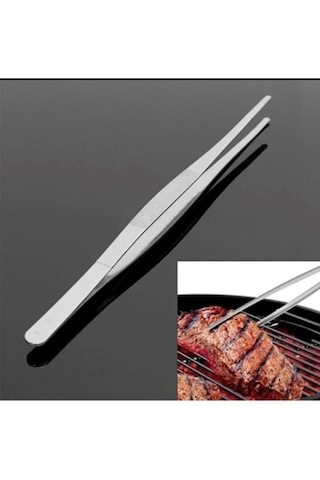 Masterchef Pratik Cımbız Maşa Pişirme Cımbızı Çelik Maşa 26 Cm Profesyonel Şef Cımbızı