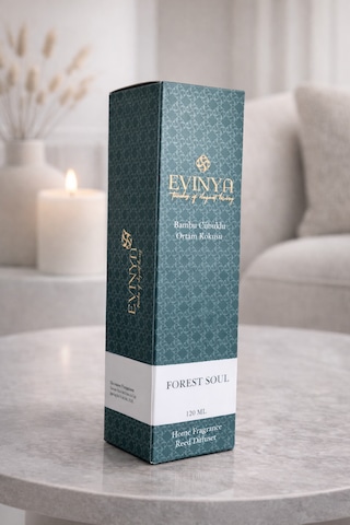 Forest Soul Bambu Çubuklu Oda Kokusu 120 Ml Doğal & Ferah Reed Diffuser Elma
