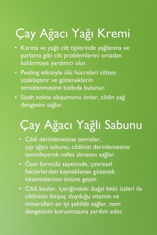 Çay Ağacı Krem &çay Ağacı Yağlı Sabun Set