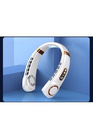 Taşınabilir Boyun Askılı Fan Usb El Tipi 2198 Beyaz