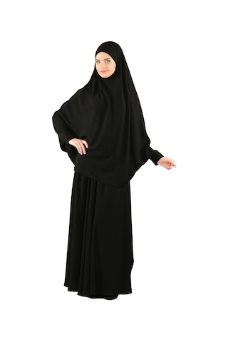 Çarşaf Soft 2 Parça Peçeli Sultanbaş