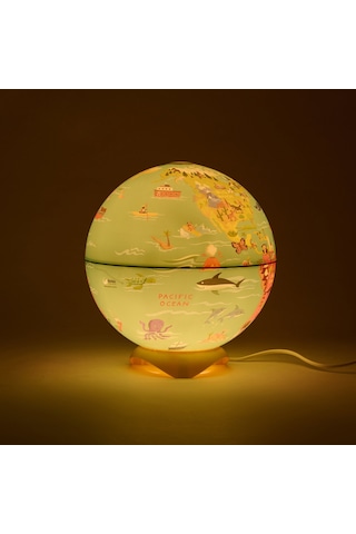 Gürbüzz My Wild World Globe Abajur - Renkli - 26 Cm Çok Renkli