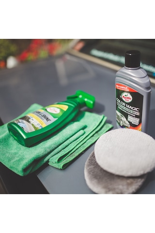 Turtle Wax Renkli Cila Gri 500 ML