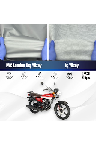 Kuba Cg 50 Pro New Su Geçirmez Motosiklet Brandası Motor Branda