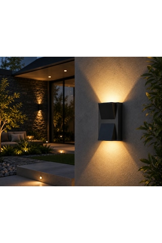 1 Adet Cata Ct 7065 Rodos Dış Mekan Led Aplik 3200k Gün Işığı Çok Renkli