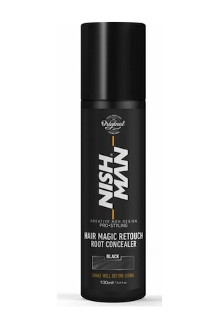 Nish Man Saç Dolgunlaştırıcı ve Seyrek Kapatıcı Root Touch Up Sprey 100 ML