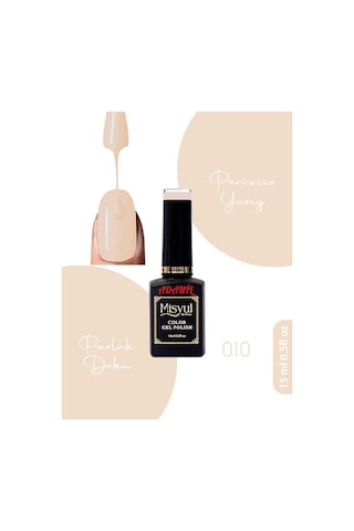 Adanil 15 ML Misyul Profesyonel Kalıcı Oje Şampanya No:010