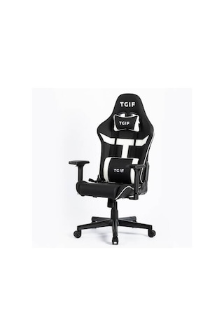 Adore Gaming Apollo Profesyonel Oyuncu Ve Yönetici Koltuğu-siyah-beyaz 42x124-131,5x64 Cm