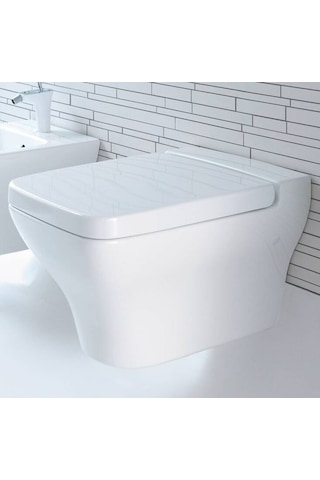 Duravit - Puravida Asma Klozet Yavaş Kapanır Kapak Dahil - 22193900a1- Diğer