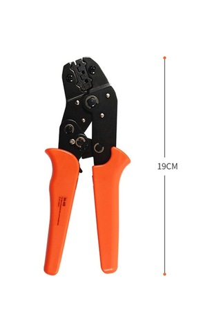 Tongxida Sn-48b Çelik Ergonomik Kollu Çıkrık Aleti Seti 0.5-2.5mm² + 270 Adet Terminal