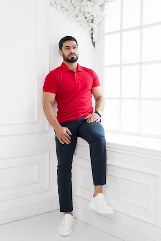 Paul Martin Polo Yaka Regular Fit T-Shirt Kırmızı