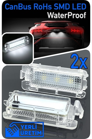 Ford Focus 2 Mk2 2004-2020 Sedan Canbus Led Plaka Aydınlatma Ledi Lambası