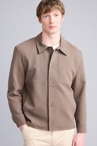 Defacto Regular Fıt Polo Yaka Astarlı Blazer Ceket G6393ax26spkh487 Haki-kh487