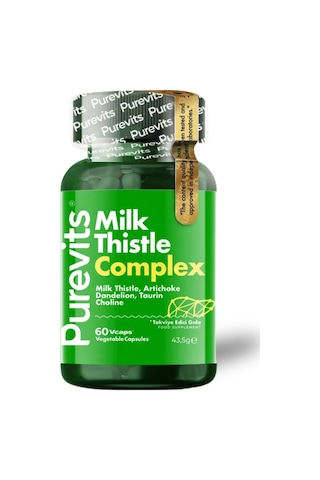 Purevits Milk Thistle Complex 60 Kapsül