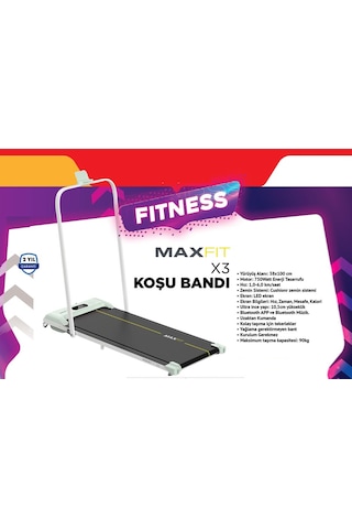 Voit Maxfıt X3 Koşu Bandı Uygulama Destekli Enerji Tasarruflu Uza