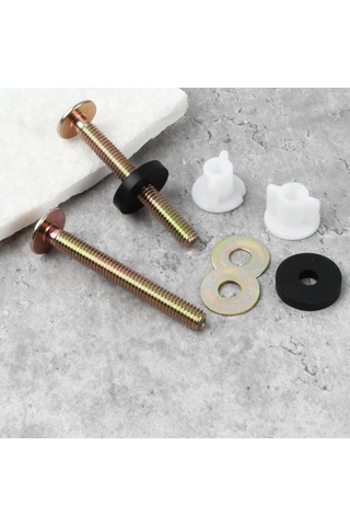 Evrensel Tuvalet Kapağı Vidaları 2'li Paket - Kasap Sabitleme B Diğer