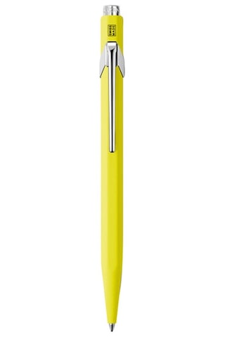 Caran Dache Metal-X Sarı Tükenmez Kalem 849-47