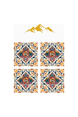 Dijital Baskılı Yumuşak Dokulu 4 Lü Kırlent Kılıfı Takımı 43x43 Cm Krl0070 Renkli